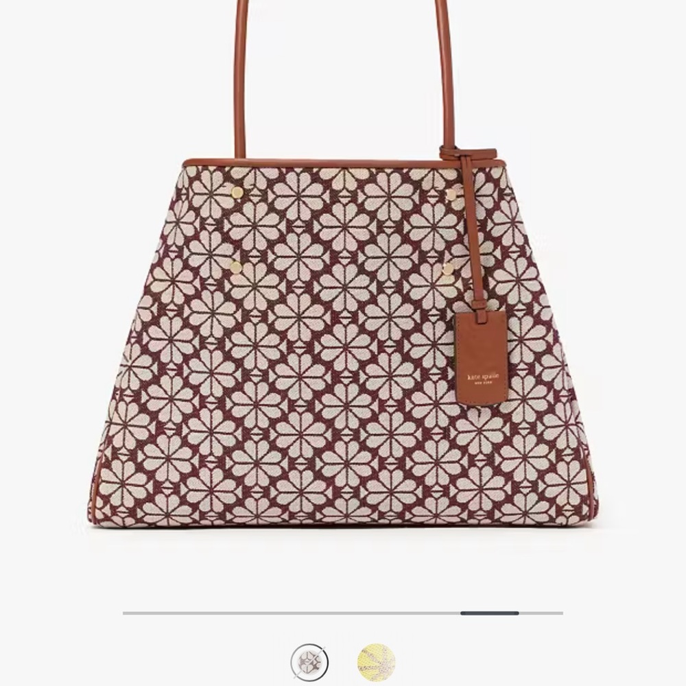 Kate Spade Brown and Cream Tote